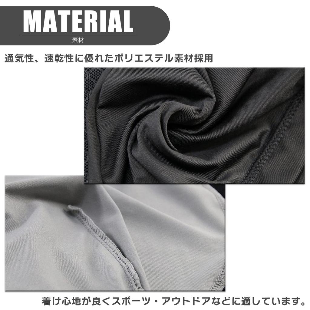 KING BISON Comfortable Inner Cap, Sports, Bike, Sweat Protection, Lightweight, Atama, Cool, Exercise, Fit, Walking, Baseball, 3 Pieces (Blue)