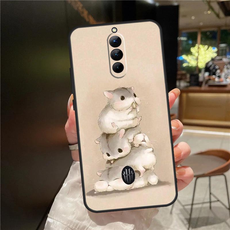 Hamsters Case For ZTE Nubia Red Magic 8S 8 9 Pro Plus Red Magic 6 7 Pro 6S 7S Pro 5G 5S 6R Funda