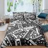 Movie Theater Duvet Cover Set Cinema Ticket Bedding Set Filmstrip Comforter Cover Bedroom Decor Bedspread Cover Full Size 2/3pcs