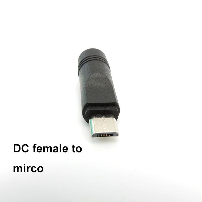 USB to DC 5 В 9 В 12 В USB типа «папа» и «женщина» Мини 5-контактный тип C Линия повышения мощности 5,5x2,1 мм Кабель-адаптер преобразователя модуля Step UP
