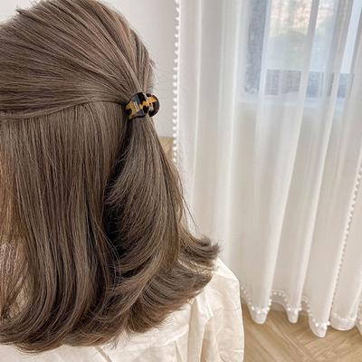 Головные уборы Заколка для волос Клешня Мини-зажим Акула Корейские заколки для волос Женские зажимы для волос Ацетатная заколка-коготь с буквой