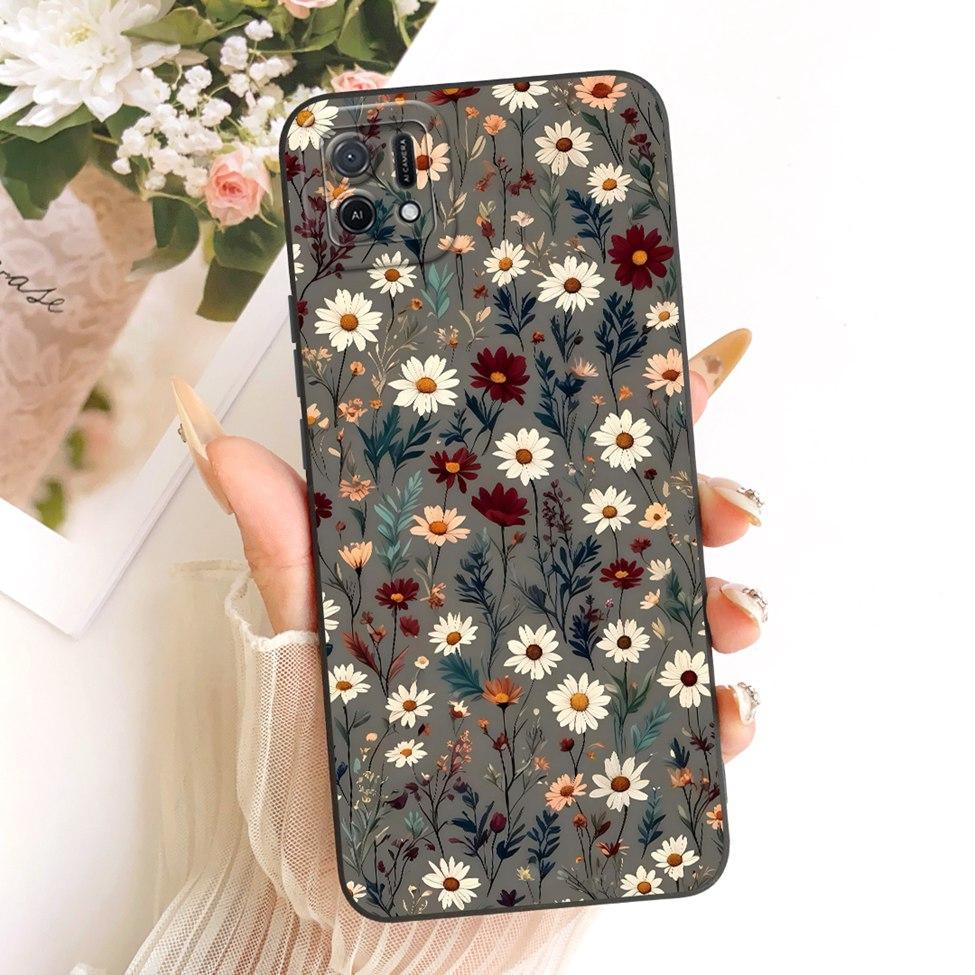 Для Oppo A16k CPH2421 Чехол Для Oppo A16e CPH2421 Чехол Модный Мультяшный Милый Смешной Расписной Силиконовый Чехол Для Телефона