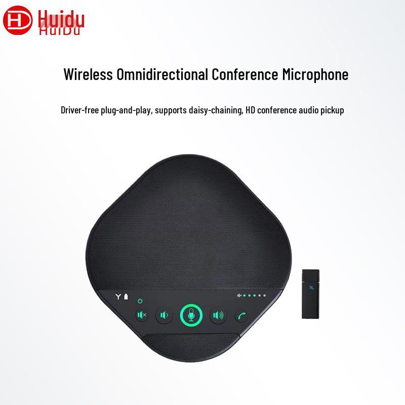 HuiDu SM16U Bluetooth USB Speaker & Omnidirectional Microphone for Video Conferencing