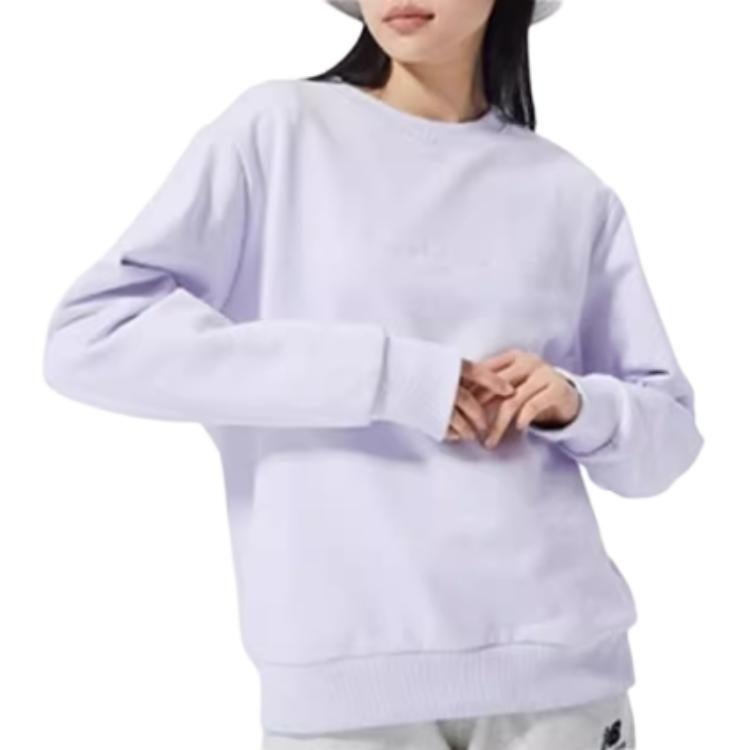 New Balance Толстовка Унисекс Светло-фиолетовая AMT21555-LIA