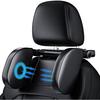 Car Side Headrest Retractable And Removable Car Seat Headrest Pillow Suitable For Adult Children Head Support (Black)