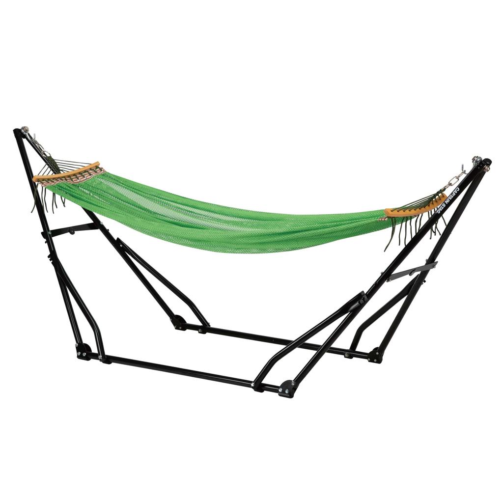 CAPTAIN STAG уличный гамак стальной шест 3WAY гамак набор стульев имитация вешалки стойка с сумкой для хранения зеленый/синий UD-2019