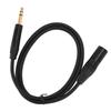 1 4 Inch to XLR Male Cable Professional Balanced Signal OFC Core 6.35mm to XLR Cable for Microphone Speaker Stage 1m