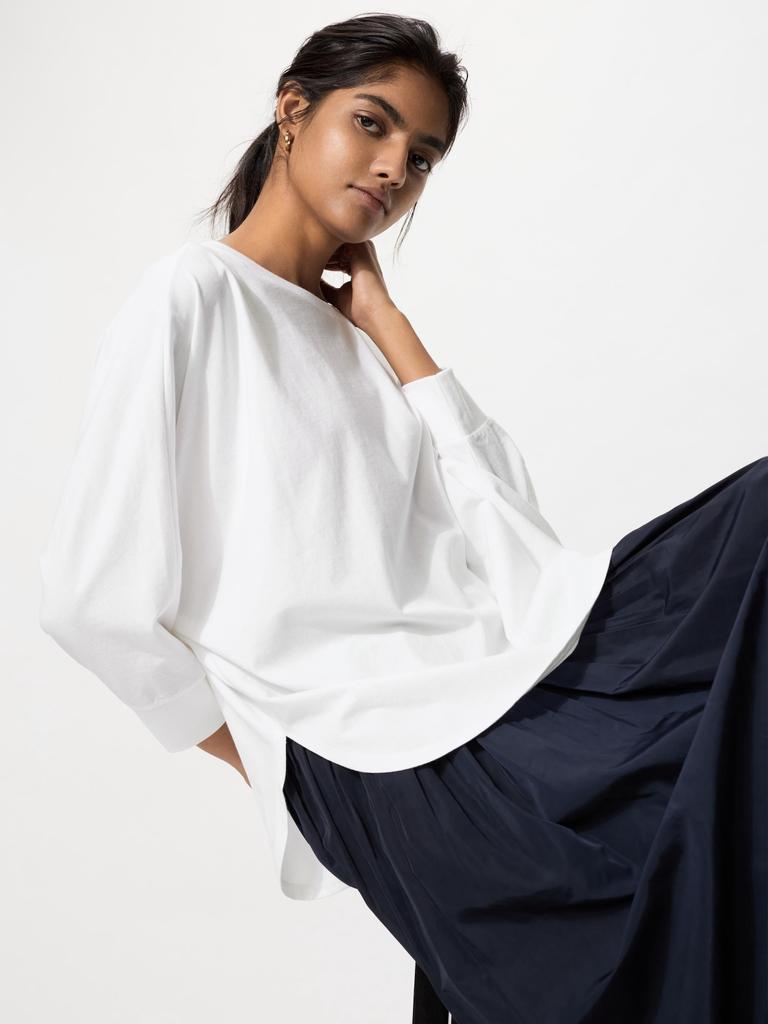 Uniqlo Рукав «летучая мышь» в японском стиле, рукав 7 четвертей