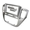 For TOYOTA HIGHLANDER 2000-2007 Silver 9 Inch 2 Din Car Stereo Radio Fascia Frame Refitting Dash Modification Panel Trim Bezel