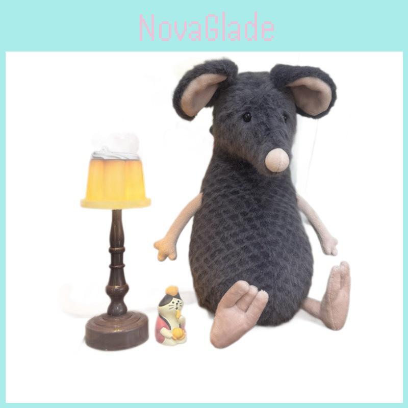 Jellycat Лаклан Грустная Крыса Плюшевая Игрушка Подарок Для Подростков И Взрослых