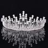 Европейский сплав невесты бриллиантовая жемчужная корона тиара Корона Феникс аксессуары для волос горный хрусталь изюминка