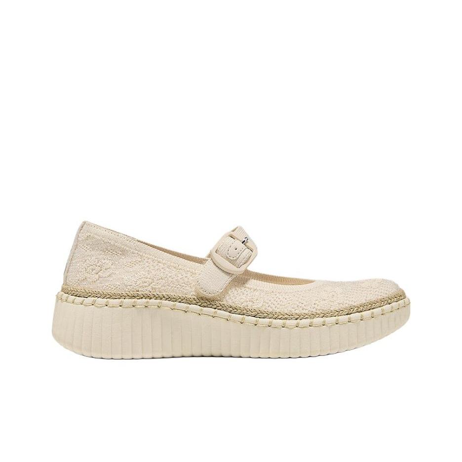 Skechers Wilshire Blvd Удобные Универсальные Туфли Мэри Джейн Женская обувь Цвет Небеленый Белый 159410-OFWT