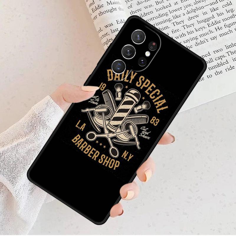 Чехол для телефона Салон парикмахера Стилист для Samsung Galaxy S25 S23 S30 S8 S21 S20 FE S24 S22 Note 10 20 Plus lite Ultra