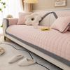 All-Cotton Sofa Cushion Four Seasons Universal Pure Cotton Cushion Simple Modern Non-Slip Sofa Cover Backrest Towel Cover Cloth