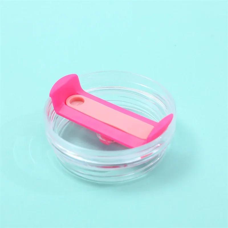 Splash Resistant Cup Cover Replacement Lids for Most 40 Oz Tumbler with Handle Cap Fit Water Bottles 40oz Mug Cup Accessories