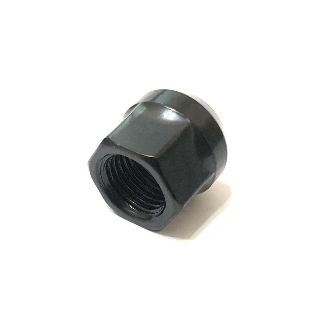 Гайки Deepa Ribusu M14 19HEX Черные сквозные для Toyota Land Cruiser Lexus P1.5 (20 шт.) 100/200, LS460/LS600/LX570/LC500/Tundra/Sequoia