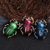Vintage Lady Beetle Enamel Animal Insect Brooch Pin Women Scarf Party Jewelry