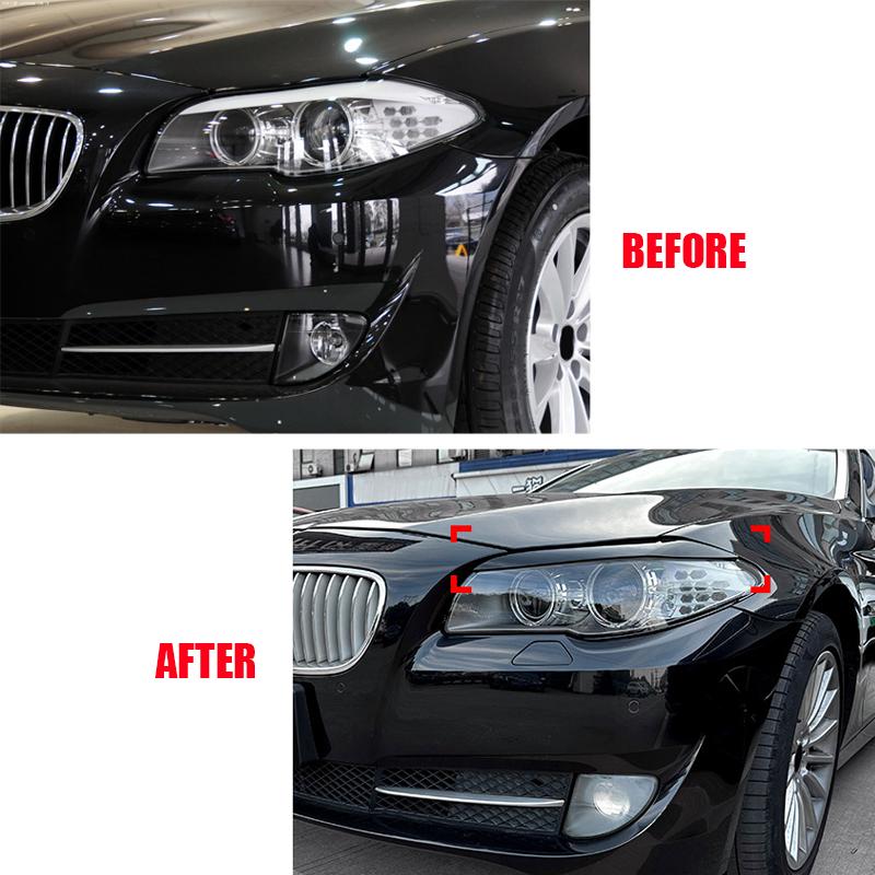 Для BMW аксессуары 5 серии F10 F11 F18 535i 525i 520i 530i 2011-2017 автомобиль фара бровь век лампа свет брови