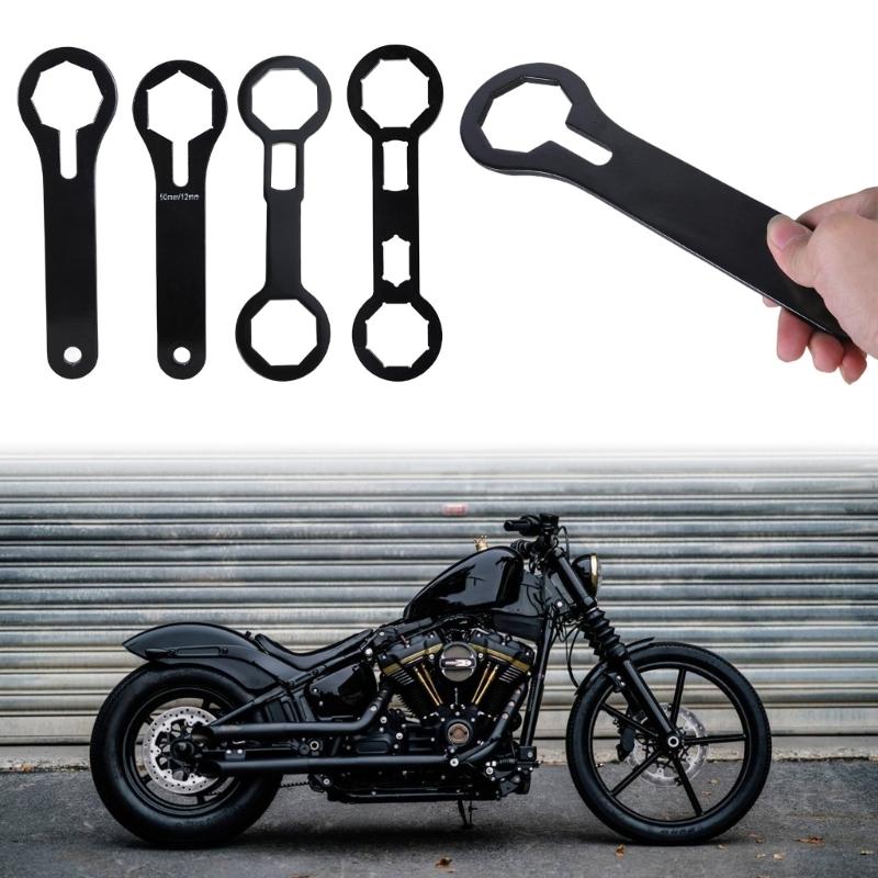 Motorcycle Fork Caps Wench Motorcycle Fork End Tool for Easy Installation and Removal of 49mm 50mm Fork Caps Tool