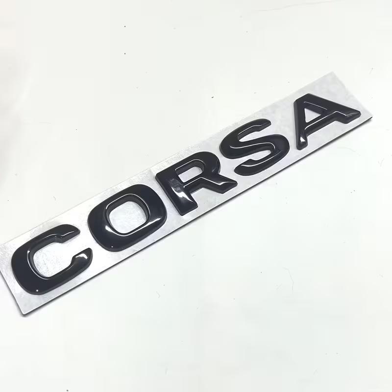1 шт. Эмблема 3D для автомобиля CORSA - Подходит для наклейки на багажник Corsa