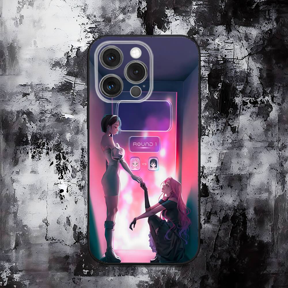 Чехол для телефона Alien Stage SUA MIZI для iPhone 16,15,14,13,12,11,Pro,Max,Plus,X,XS,SE,E,Mini, Мягкий силиконовый черный чехол