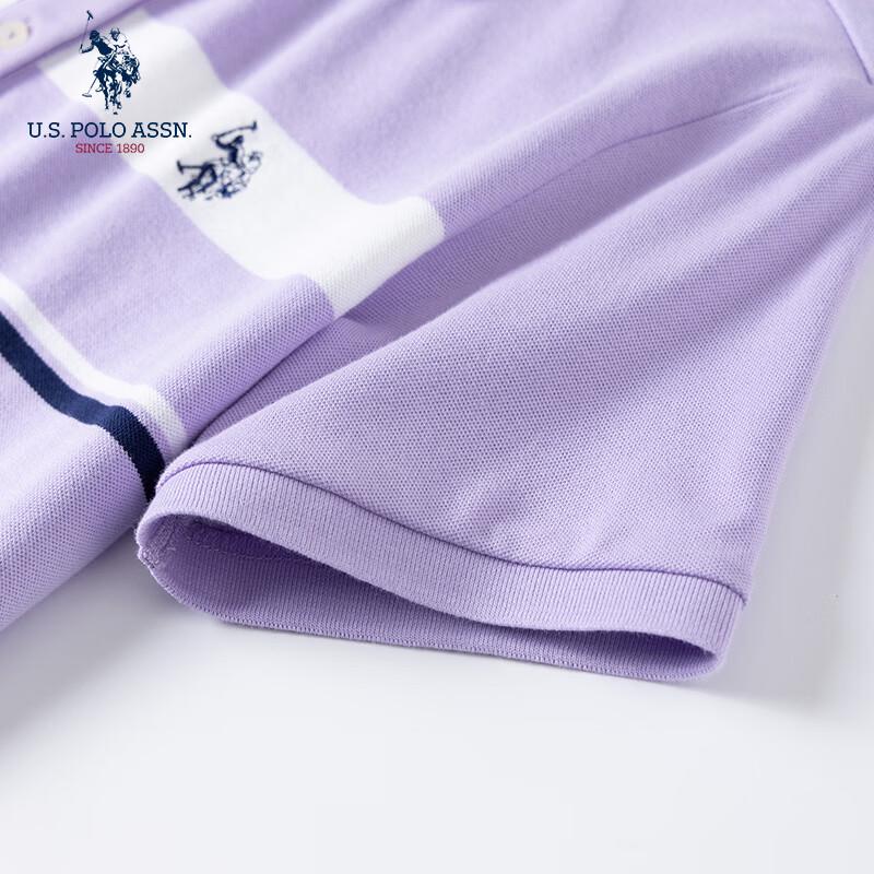 U.S. Polo Assn. Женское летнее дышащее платье-поло