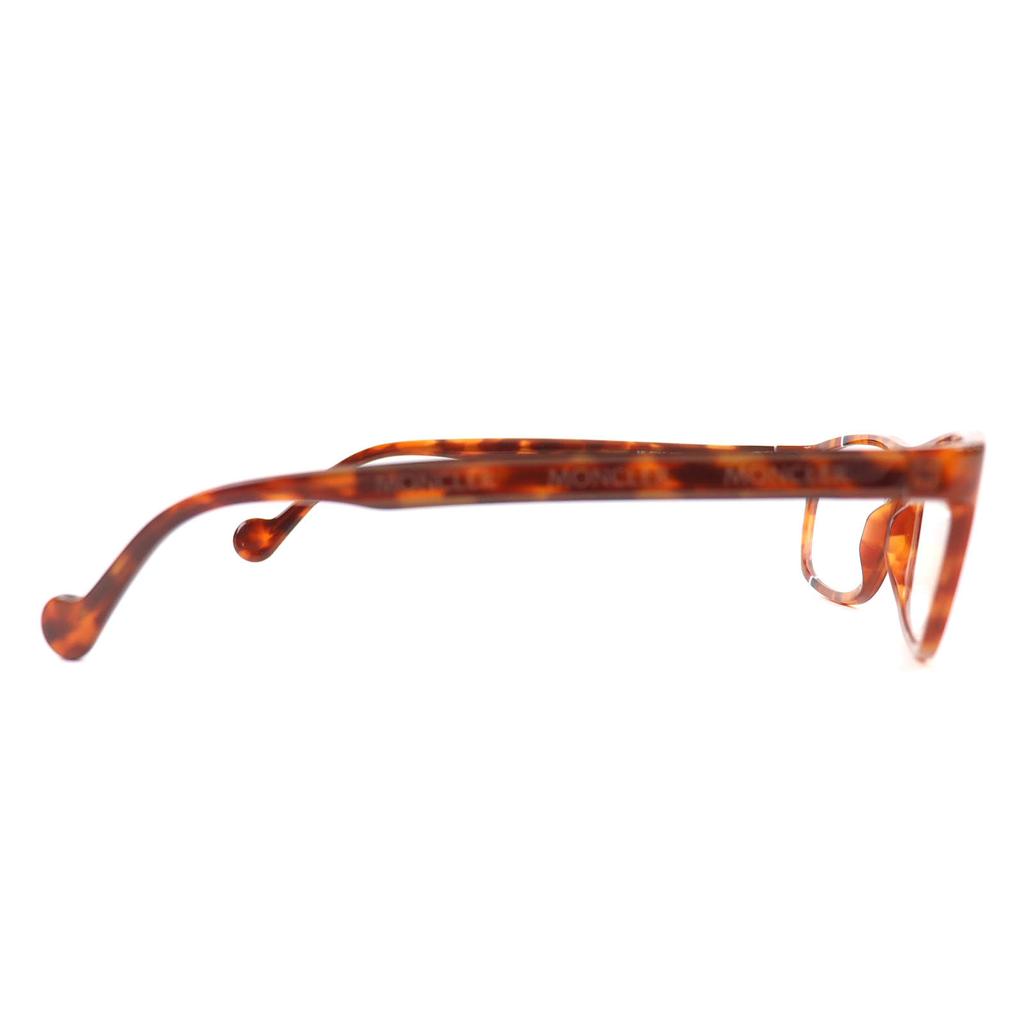 Pristine MONCLER Glasses Tortoiseshell pattern tricolor accent Brown ML5063 053 Used