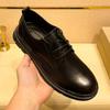 Модная обувь в британском стиле из натуральной кожи для джентльмена, роскошная мужская повседневная кожаная обувь для свадьбы, ходьбы, плоские дизайнерские оксфорды