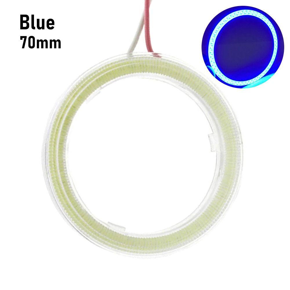 1Pcs Decorative Lights Angel Eyes Bulb Daytime Running Light Halo Ring Lamp Car COB LED Headlight
