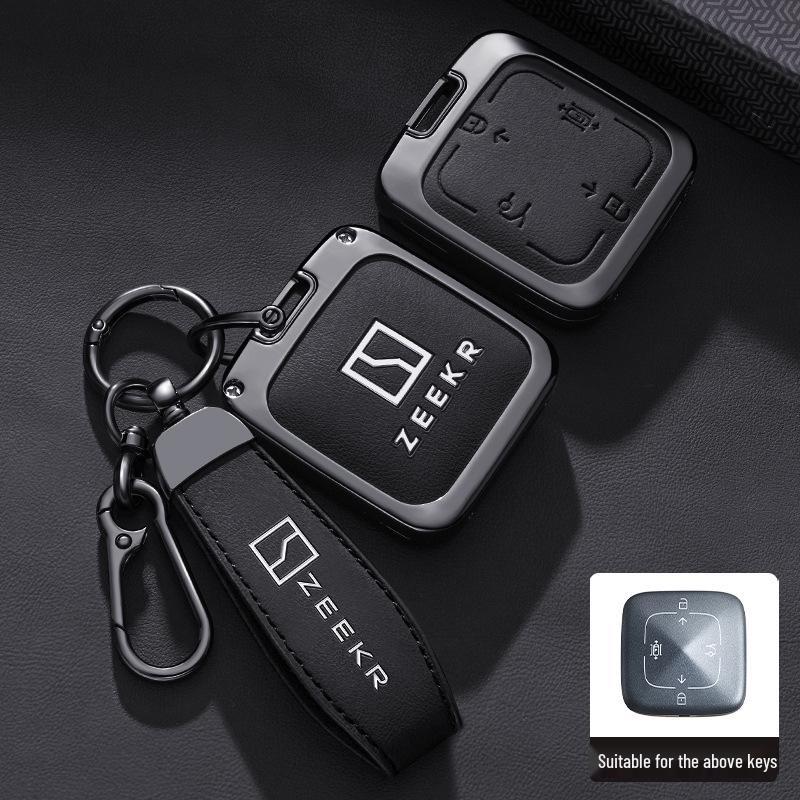 Bluetooth Брелок-Ключница для Zeekr JiKe 007 - Автоаксессуар, Чехол, Пряжка и Мужская Сумка