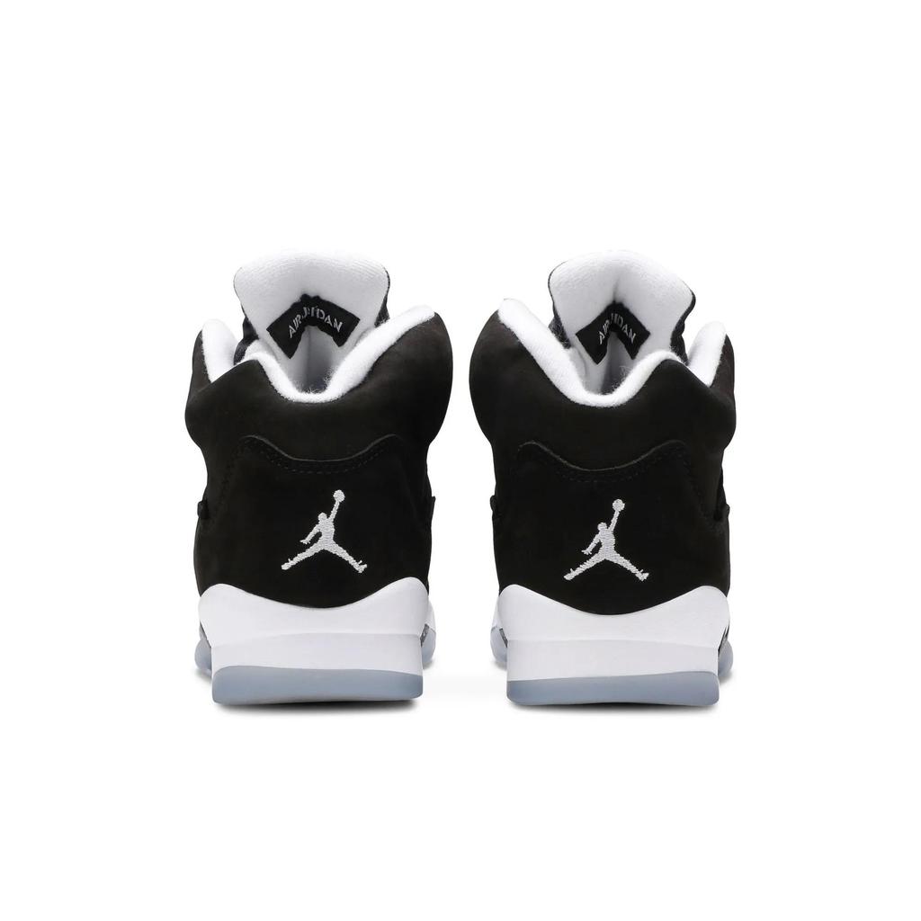Air Jordan 5 Retro Grade School 'Oreo' 2021 (Unisex) Black / White / Cool Grey Kids' Basketball Shoes 440888 011