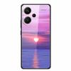 Яркий Жесткий Чехол для Xiaomi Redmi Note 13 Pro+ Роскошный Funda Xiaomi Redmi Note13 13 Pro Plus Задняя Крышка Телефона из Закаленного Стекла