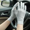 Нескользящие солнцезащитные перчатки Быстросохнущие перчатки из ледяного шелка Эластичные перчатки с защитой от УФ-излучения Лето