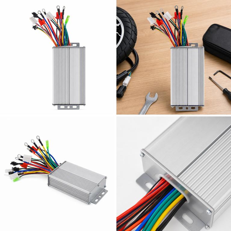 36V/48V Electric Bike Motor Controller 350W Brushless DC for E-bike Scooter - Electric Bicycle Accessories