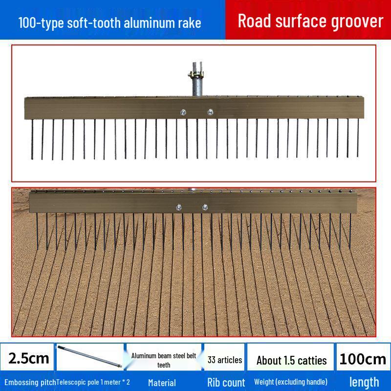 Concrete Pavement Texturizer and Anti-Slip Groover Roller Machine