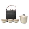 Ru Ware Portable Ceramic Tea Set