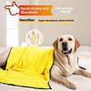 Товары для питомцев Супервпитывающее полотенце Собака кошка артефакт для купания Большое утолщенное полотенце Полотенце для купания для сухой чистки
