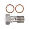 7 16inx20 UNF Банджо-болт Нержавеющая сталь Длина 25 мм Адаптер тормозного фитинга с 2 шайбами