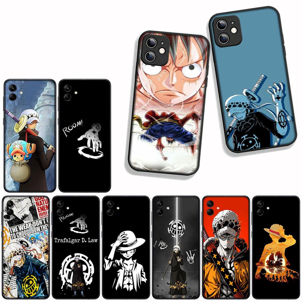 for Motorola Moto G54 G05 G24 G55 G75 G85 G15 G57 G86 Power Edge 50 30 Fusion neo Pro Case Trafalgar Water Law ONE PIECE Luffy
