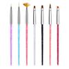 Nail Art 15 Pack Tool Set Phototherapy Pen Crystal Pen Painting Pen Silicone Pen Dot Drill Pen Brush
