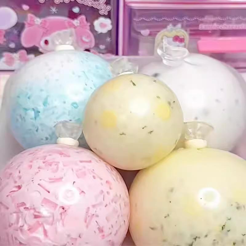 Набор для изготовления самодельного сквиши-мячика - Популярная игрушка для снятия стресса с эффектом медленного восстановления для максимальной декомпрессии и расслабления