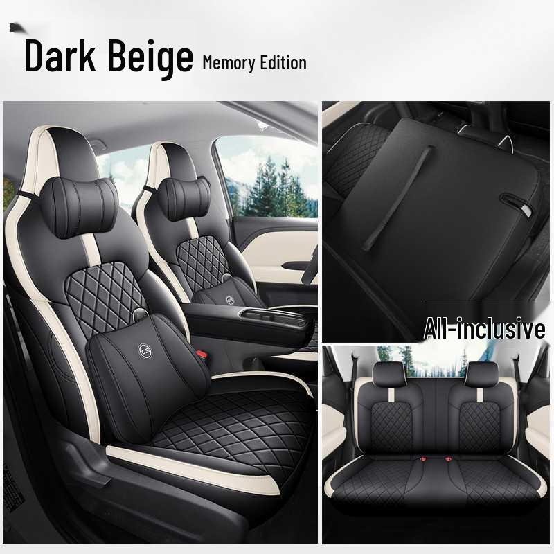 Wuling Bingo PLUS Leather Cartoon Car Seat Cushion for All Seasons