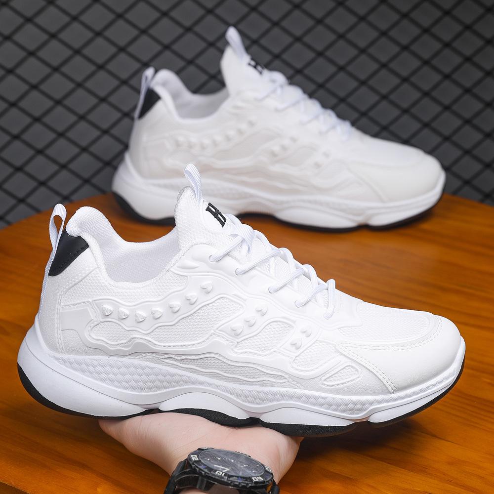 Men's Spring Mesh Sports Shoes Casual 2025 Spring New Trend Breathable Versatile Comfortable Versatile Dad Shoes