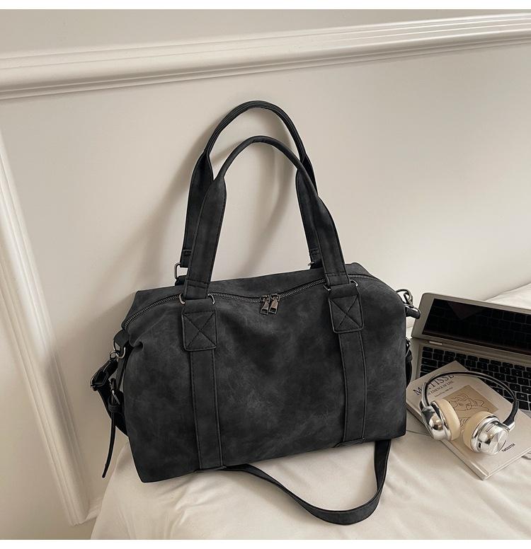 Повседневная дорожная сумка-тоут большой вместимости женская 2025 новая модная ретро-сумка через плечо