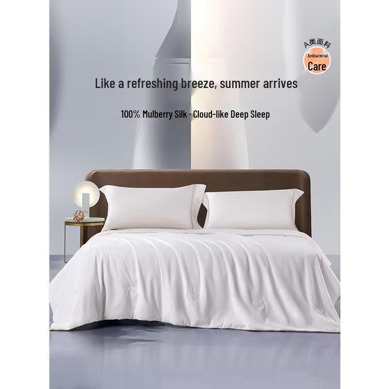 FUANNA Mulberry Silk Summer Air Conditioning Quilt