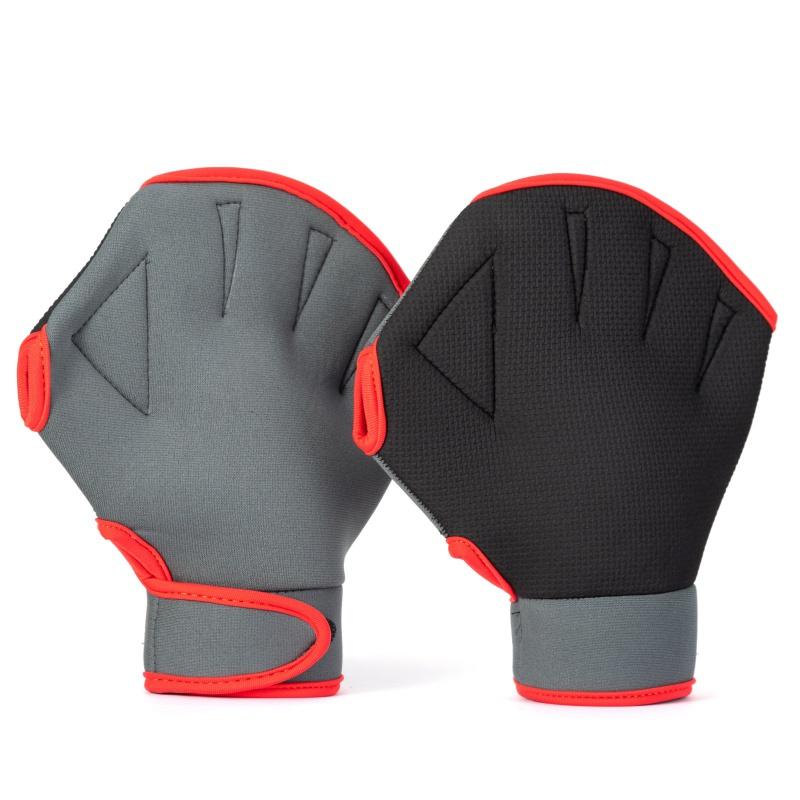 1 Pair Neoprene Diving Gloves Snorkeling Dive Swimming Paddles Palm Webbed Scratch-Resistant Hand Guard Equipment Gloves