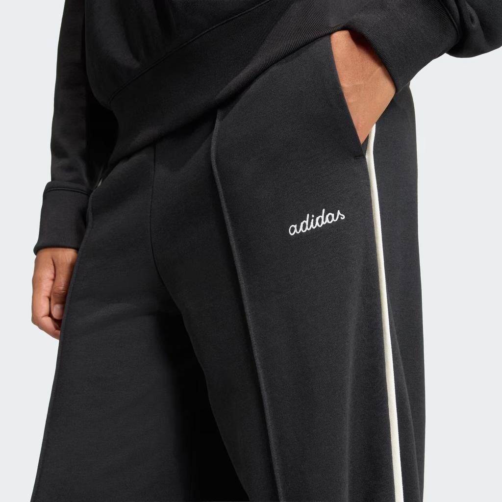 adidas Спортивная одежда ОС25 Сезонные essentials Яркий акцент Удобный Color Block Прямой крой Повседневные брюки Женские брюки KC3933