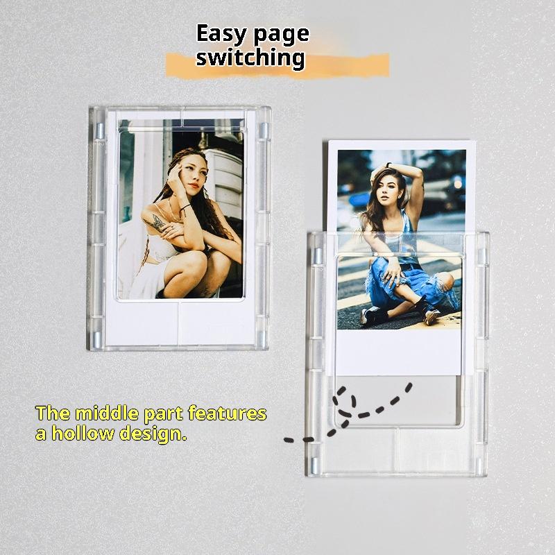 Магнитная фоторамка в стиле фото Polaroid, магниты на холодильник, офисные кухонные украшения для пары, украшения для спальни