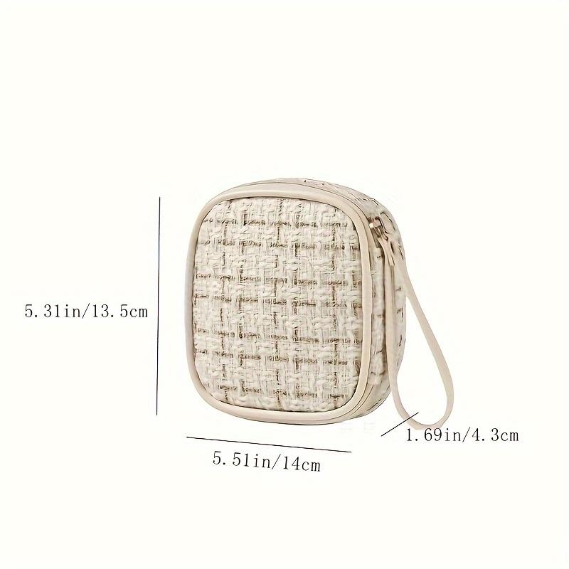 Сумка для макияжа, маленькая сумка для ароматной помады, легкая роскошная сумка для хранения косметики, портативная дорожная сумка для хранения