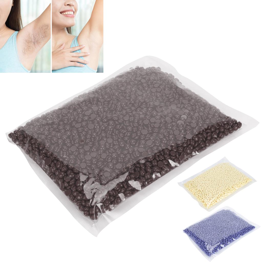 Face Armpit Legs Hair Removal Hard Wax Bean Home Beauty Salon Depilatory Wax Bead 500g